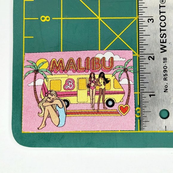 Set of 4 Barbie Iron On Patches Fabric Motif Applique - Picture 2 of 5